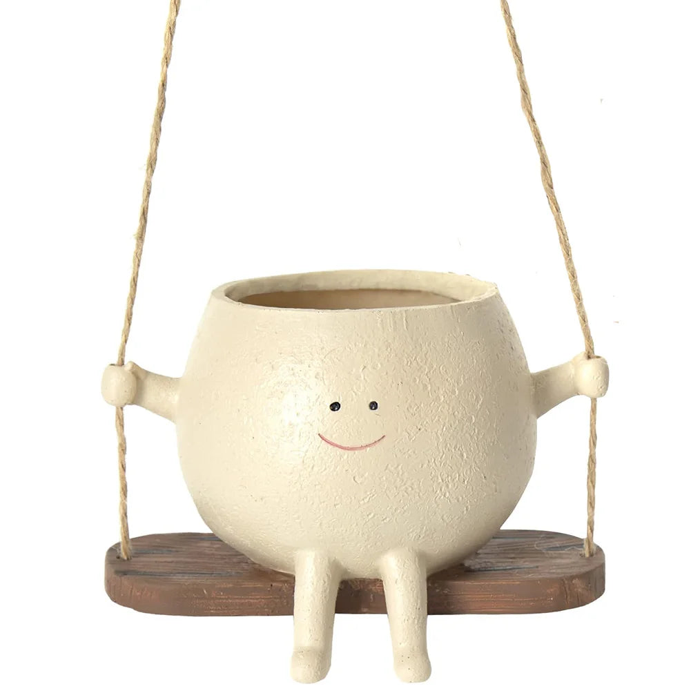 Swing Face Planter Pot
