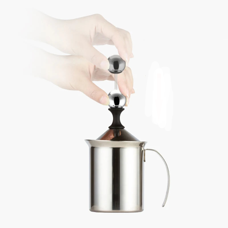 Retro Style Stainless Milk Frother