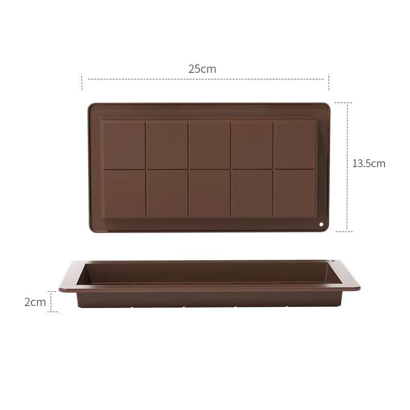 Silicone Chocolate Bar Molds 2 Pack