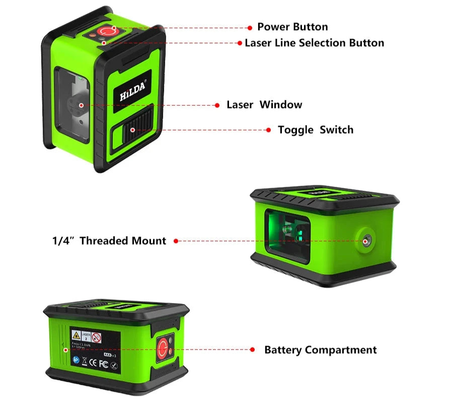 Horizontal & Vertical Laser Level