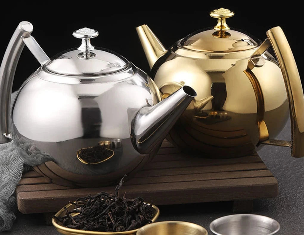 Stainless Steel Infuser Tea Pot