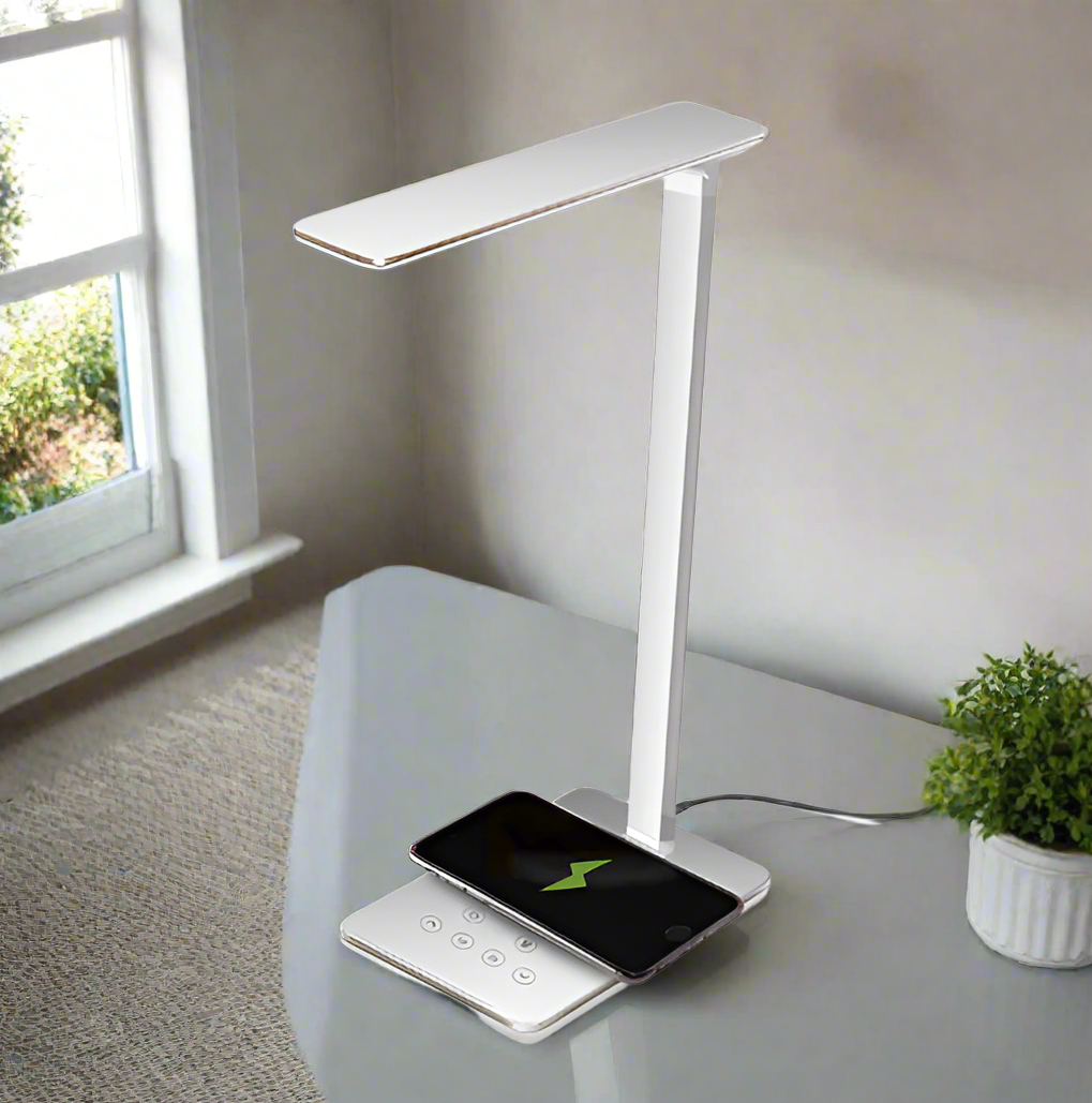 Standard & Wireless Charging LED Desk Lamp