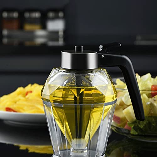 Diamond Shaped Glass Oil Dispenser